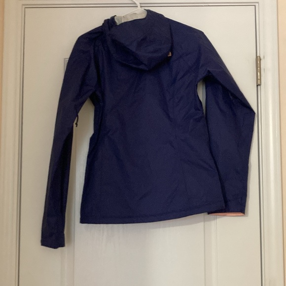 The North Face Navy Blue and Pink Rain Jacket - Picture 2 of 11